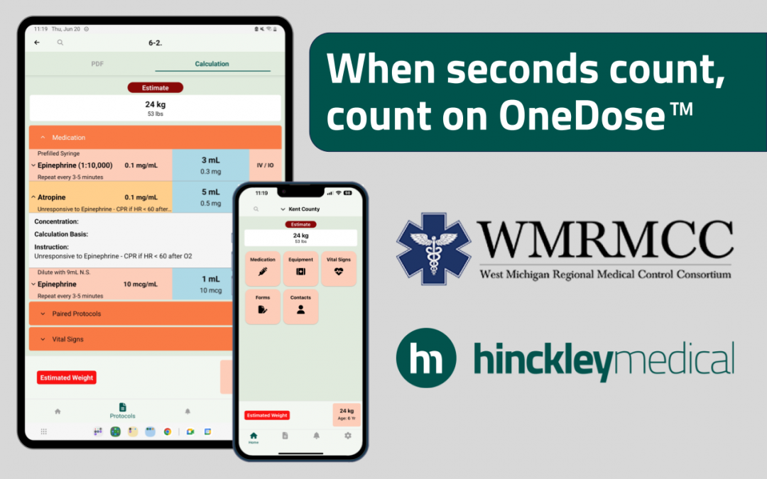 Revolutionizing EMS Protocol Management in West Michigan with OneDose™