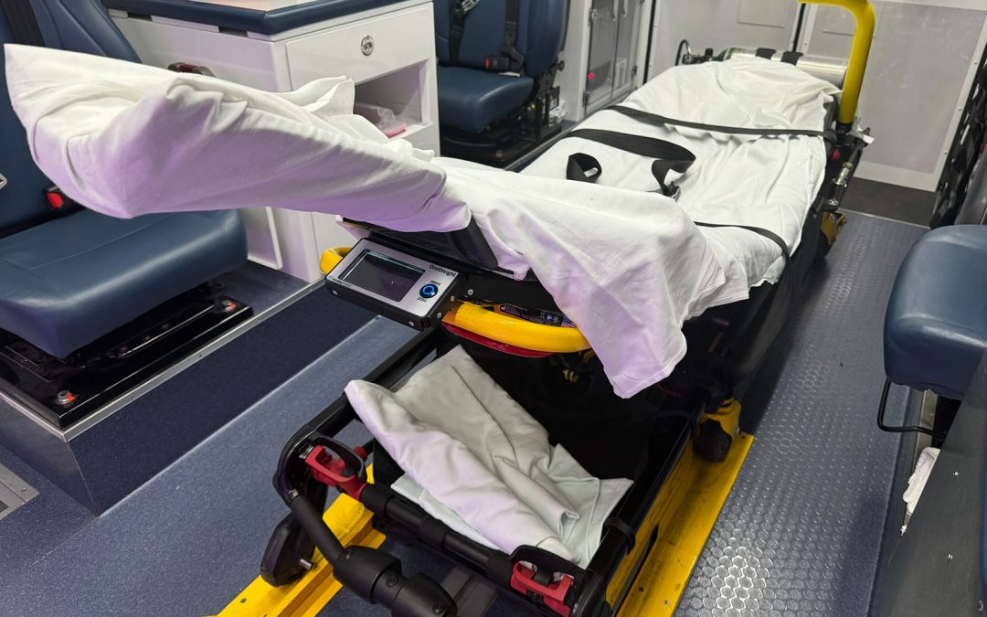 OhioHealth adds Hinckley Medical’s OneWeight® ambulance gurney scale to its Mobile Stroke Treatment Unit